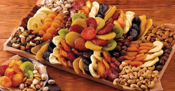 From production to consumption of natural dried fruits