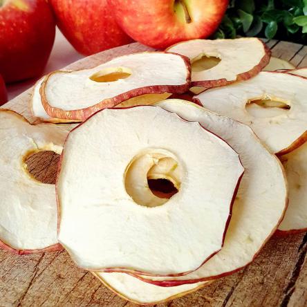 Unique properties of dried apple fruit